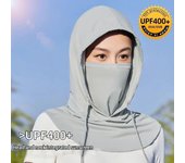 Breathable Sunscreen Hat UV protection Balaclava Fashion Long Neck Covers  Outdoor Cycling negro