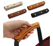 Empuñadura suave para maleta, bolsa protectora para equipaje, envoltura con asa de cuero, cochecito antigolpes, almohadilla para correa de hombro, cubierta de agarre, accesorios para bolsa caqui