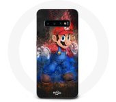Coque Maniacase pour Samsung Galaxy S10 Plus super mario bros jeux