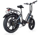JOBOBIKE Romer  pro Foldable Step-Through Frame 48V15Ah LG Battery Tektro Brakes Shimano Gears Off-Road Commuter Electric Bike gris