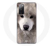 Coque pour Samsung Galaxy S20 FE Samoyède Gris Race de chiens