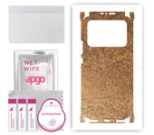 apgo Protective Skin Sticker for the back+sides compatible with Xiaomi Mi  11 Ultra, Full Wrap Film, Foil, Vinyl - Pattern Rusty Copper
