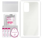 apgo MATTE Protective Skin Sticker for the back compatible with Samsung Galaxy M13, Wrap Film, Hydrogel Film, Flexible, Soft TPU with positioning laye