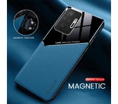 Funda Xiaomi Poco M3 Pro X3 NFC M4, funda de cuero con soporte magnético para coche para Xiaomi Redmi Note 10 11 Pro 11S 10S 10T, carcasa suave a prueba de golpes Xiaomi Poco F3 negro