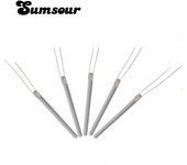 Calentador eléctrico ajustable de temperatura constante, calentador de núcleo de pistola para soldar, elemento calefactor de 60w, 2 uds.