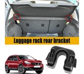 Soporte de montaje con clips para estante de paquetería, cubierta de carga para maletero trasero, para Ford Focus MK3 3 Mondeo MK4 Fiesta MK7 MK8 B-Max C-max