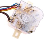 Temporizador de lavadora de 6 cables y 180 grados, temporizador de lavado, accesorios para lavadoras de doble cilindro semiautomáticas