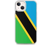 Coque iPhone - iPhone 13 - Drapeau de la Tanzanie - Sopa de silicona - Protección completa - Légère
