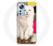 Coque pour Xiaomi Mi 12 / 12X Turc de Van Chat Blanc aux yeux bleu et jaune