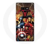 Coque pour Samsung Galaxy Note 9 Avengers invaders Anciens soldats