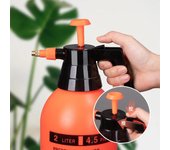 Pulverizador de agua desinfectante a presión manual de 2000 ml, botella con bomba de compresión de aire, pulverizador de jardín, aspersor, regadera para jardinería.