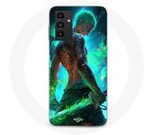 Funda Samsung Galaxy A13 5G One Piece Zoro 3D Manga anime Fanart