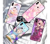Funda de teléfono linda Girl BanG Dream para Xiaomi Redmi Note 11 10 9T 8 7 Pro Redmi 10 9 9A 9C 8 7 6 Funda de teléfono negra suave Redmi Note11-11S 4G