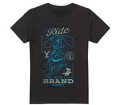 Camiseta para hombre  Ride For The Brand  de Yellowstone 4XL negro