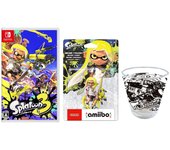 Vaso Inkling amiibo de Splatoon 3 en su embalaje original [Caja incluida] - Switch + [Amarillo] (serie splatoon) (Acrílico incluido)
