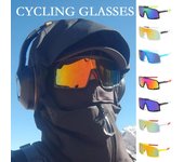 Nuevas gafas de ciclismo polarizadas para mujer y hombre, gafas de protección para bicicleta de carretera, resistentes al viento, para deportes al aire libre.
