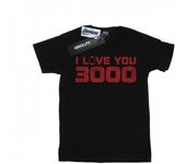 Marvel Camiseta para hombre Avengers Endgame I Love You 3000 desgastada M blanco