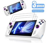 Protector de pantalla de consola portátil de 3 piezas, vidrio templado para Asus ROG Ally, antihuellas. 2PCS