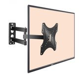 Soporte telescópico ajustable de pared para TV de 14 a 42 pulgadas, modelo 117B-2