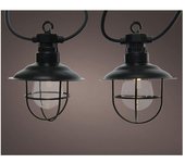 guirnalda faroles exterior 9,5m 10 leds ip44 luz calida lumineo