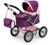 Cochecito de muñecas Reig Trendy Royal Purple 45 cm