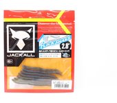 Jackall Soft Señuelo Flick Shake Worm 2.8 pulgadas Canela oscuro/Azul (5411)