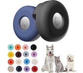 Funda de silicona para Airtag, funda protectora con clip para collar de perro, localizador antipérdida, accesorios para mascotas