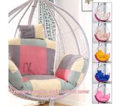Funda de cojín interior de algodón para exteriores, funda de almohada para hamaca colgante para silla de columpio, funda de cojín para tumbona de playa y jardín (Sin columpio) S-Cushion Cover