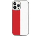 Funda iPhone - Mónaco - Drapeau - Souple - Multicolor - Compatible iPhone 13 Pro Max