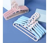 Perchero portátil para abrigos de niños, organizador de armario, perchas para bebés, perchas de exhibición, perchero resistente al viento para ropa infantil. 5pcs