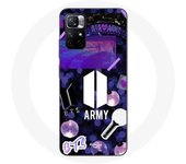 Funda Redmi Note 11 5G Logotipo del ejército BTS Bangtan Subs