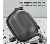 Bolsa de almacenamiento portátil, carcasa rígida, mini estuche de almacenamiento con cierre de cremallera, resistente a golpes y a impactos, estuche de transporte para Insta360 GO 3/3S negro