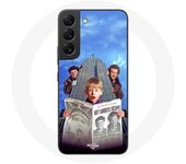 Coque pour Samsung Galaxy S21 FE Home Alone Maman j'ai encore raté l'avion