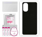 apgo Protective Skin Sticker for the back compatible with Motorola Moto G71s, Wrap Film, Foil, Vinyl - Pattern Matrix