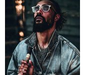 Nuevas gafas de sol de moda para hombre, gafas clásicas clásicas para mujer, gafas de fiesta para viajes al aire libre, accesorio de moda no polarizado Uv400 negro