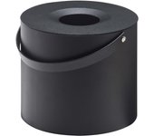 Yamazaki Jitsugyo 5753 - Recipiente para repelente de insectos (redondo, 17 x 17 x 14 cm, tapa y torre, color negro, aprox.). (incluyendo mango) centímetro, negro