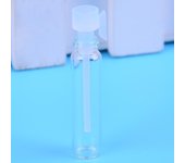 10/50 mini frascos de vidrio de 1 ml vacíos para perfume, aceite líquido, de laboratorio Fifty