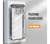 Funda transparente chapada de lujo para Xiaomi Redmi Note 9 Pro 9pro Note9 9s funda transparente fina de silicona suave Xiomi Redmi9 Note9pro Redmi 9 verde