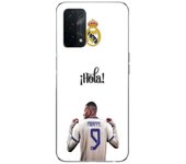 Coque Maniacase pour Oppo A74 5g Kylian Mbappe Real Madrid 9 Hola