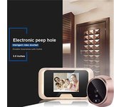 Timbre video del timbre 3.0 con la conversación y el vídeo bidireccionales en tiempo real, cámara elegante del timbre Doorbell