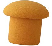 Banco Sofá Simple Moderno Elástico Cómodo Suave Redondo Madera de Pino Taburete para Decoración del Hogar blanco