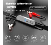 Probador de batería BT para coche KONNWEI BK200 6V/12V/24V, probador de carga de batería, probador de resistencia interna negro