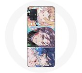 Coque pour Samsung Galaxy A71 Tanjiro Inosuke et Zenitsu Demon Slayer Kimetsu no Yaiba Manga