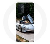 Coque pour Oppo A74 5G Formule 1 McLaren Voiture Gris