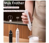 Xiaomi-batidor creativo recargable, batidor de huevos pequeño, mezclador de espuma de leche, utensilio de cocina, dispensador inalámbrico de mano para café, leche, té y crema blanco