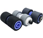 Kit de rodillos de alimentación de escáner para ROUKI 8262B001AA 8262B001 Kit de rodillos de repuesto para escáner compatible con Canon DR-G1100 DR-G1100 DR-G1130