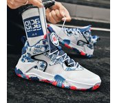 Zapatos deportivos para hombre, Zapatillas de baloncesto transpirables con cordones para hombre, Zapatillas antideslizantes para correr, deporte, entrenamiento, gimnasio, Zapatillas originales usables para Hombre 35