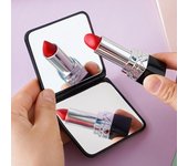Espejo de maquillaje portátil Espejo de tocador Espejo de princesa Espejo plegable portátil Mini espejo cuadrado pequeño de doble cara Moon #C0WRA#