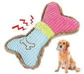 1pc perro juguetes chillones de peluche de juguete para masticar para perros para cachorro dentición masticar morder resistente juguete interactivo suministros para mascotas