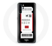 Coque pour Huawei P30 pro Billet d'avion Marrakech Maroc